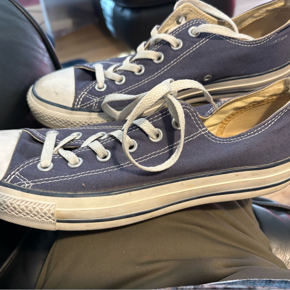 Converse All Star purple and white  Sneakers